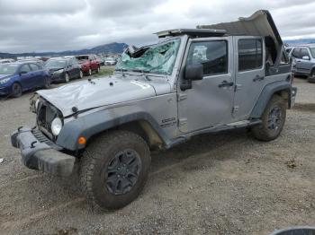  Salvage Jeep Wrangler