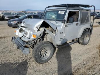  Salvage Jeep Wrangler