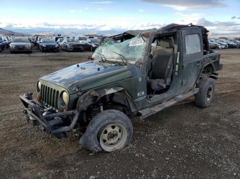  Salvage Jeep Wrangler