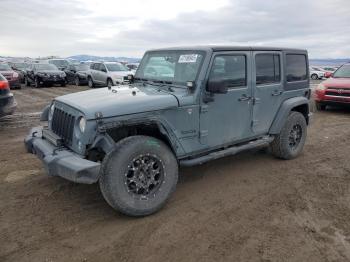  Salvage Jeep Wrangler