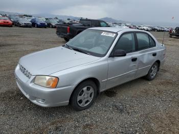  Salvage Hyundai ACCENT