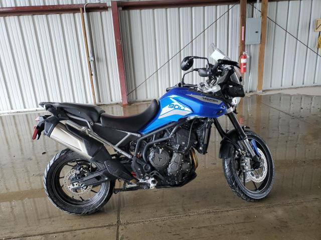  Salvage Triumph Motorcycle Tiger 900