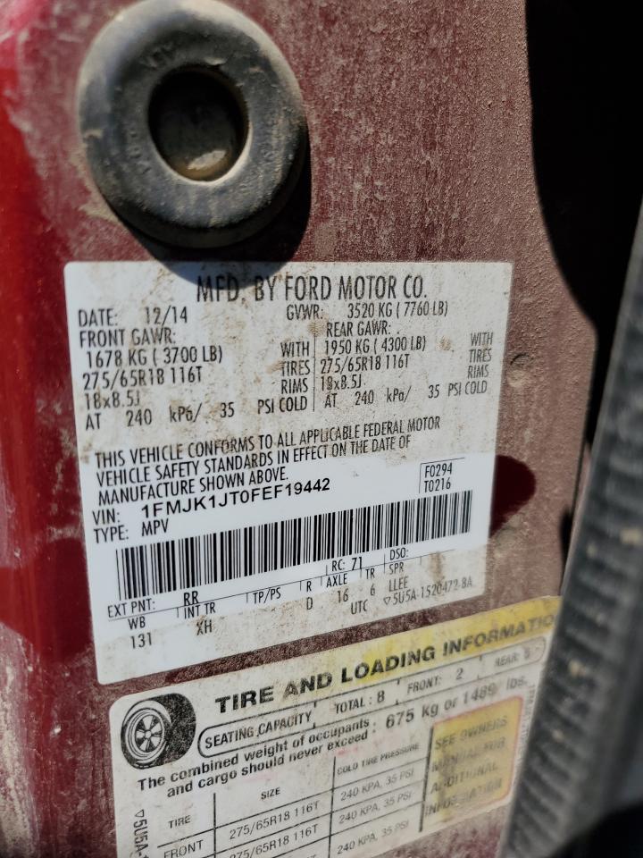 Ford Expedition El Xlt Image 10