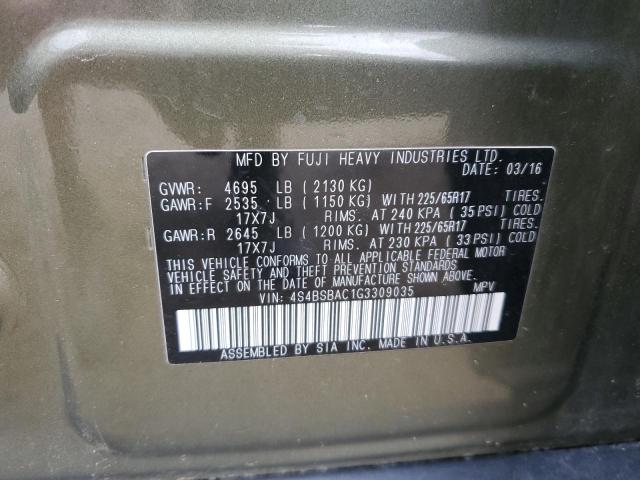 Subaru Outback 2.5i Image 13