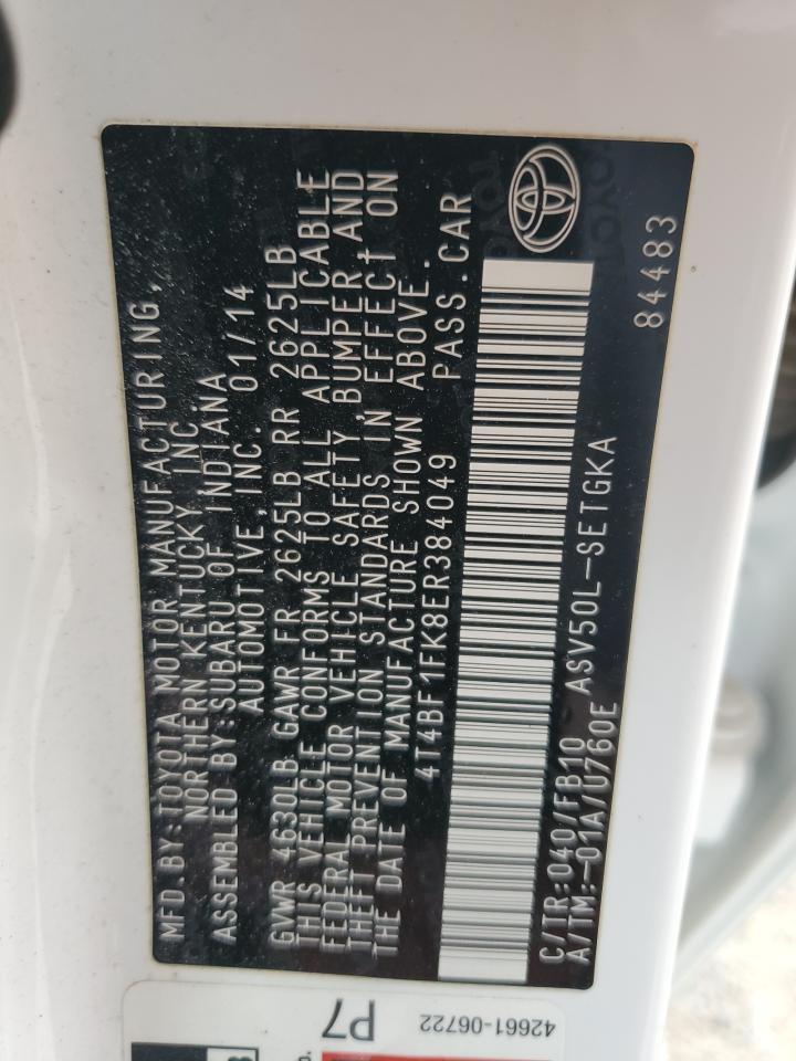 Toyota Camry L Image 9