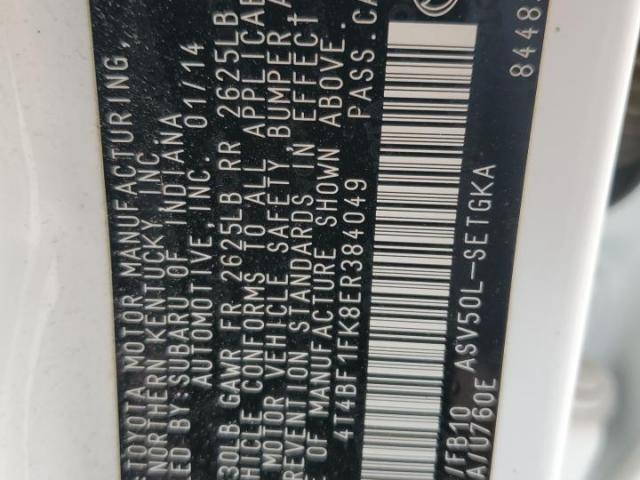 Toyota Camry L Image 9