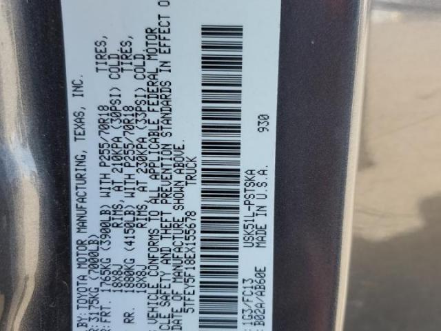 Toyota Tundra Crewmax Sr5 Image 10