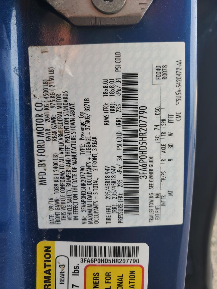 Ford Fusion Se Image 8