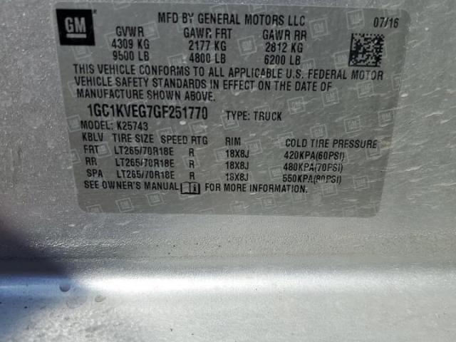 Chevrolet Silverado K2500 Heavy Dut K2500 Heavy Duty Lt Image 12