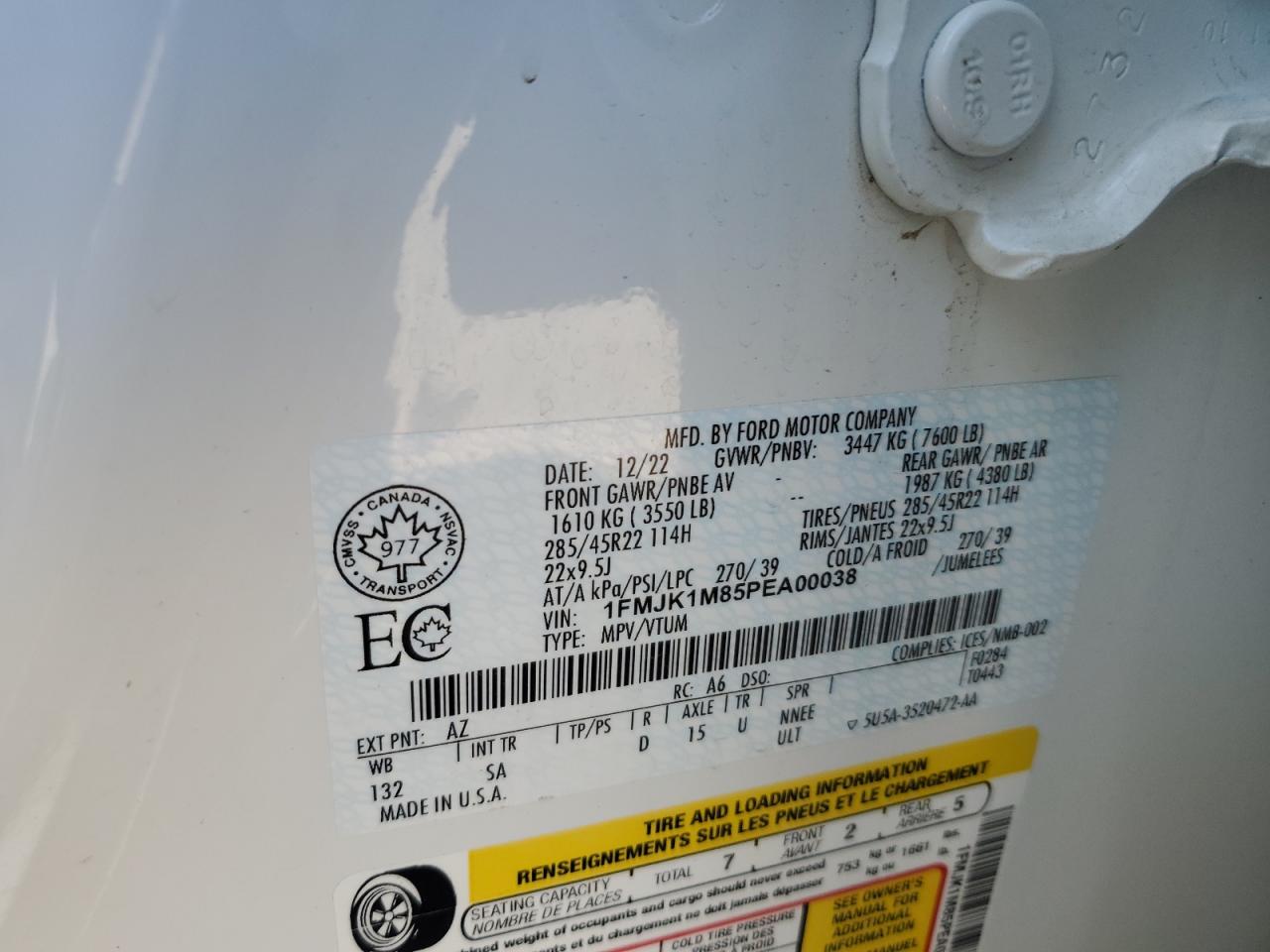 Ford Expedition Max Platinum Image 8