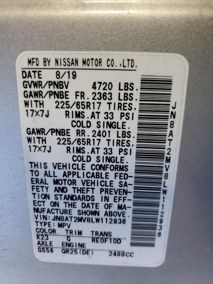 Nissan Rogue S Image 12