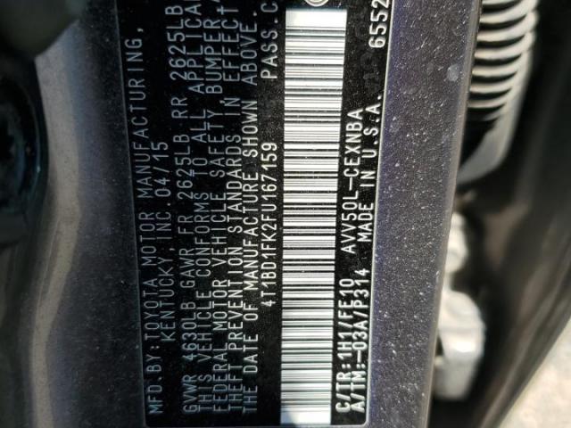 Toyota Camry Hybrid Image 9