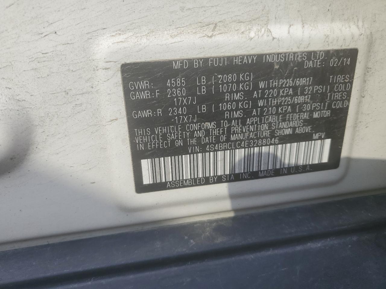 Subaru Outback 2.5i Limited Image 4