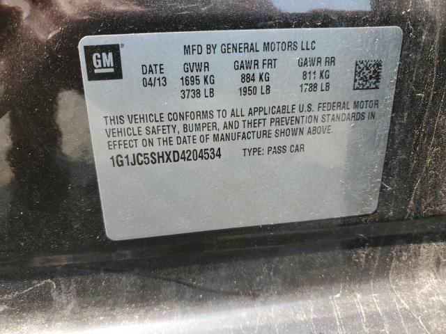 Chevrolet Sonic Lt Image 10