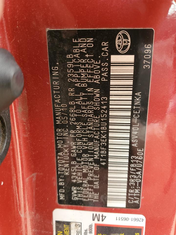 Toyota Camry Base Image 11