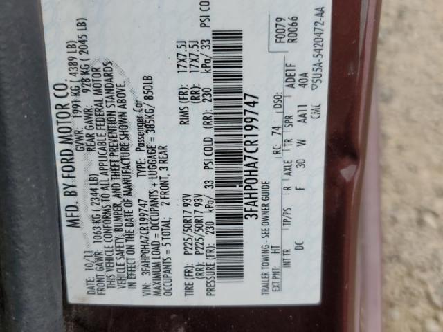 Ford Fusion Se Image 3