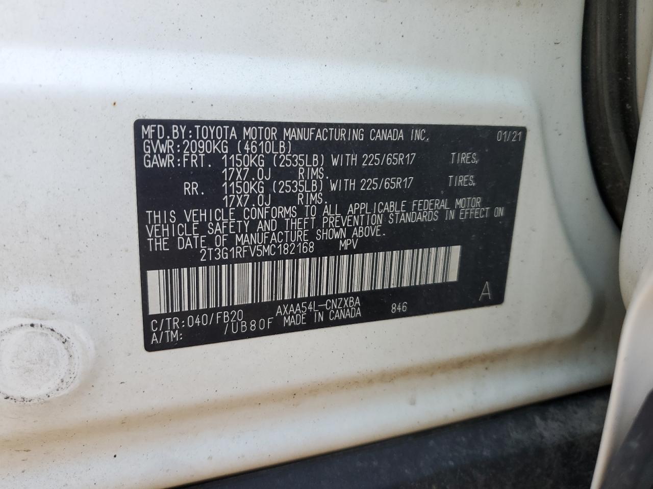 Toyota RAV4 Le Image 9