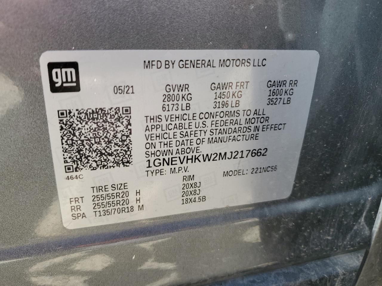 Chevrolet Traverse Lt Image 9