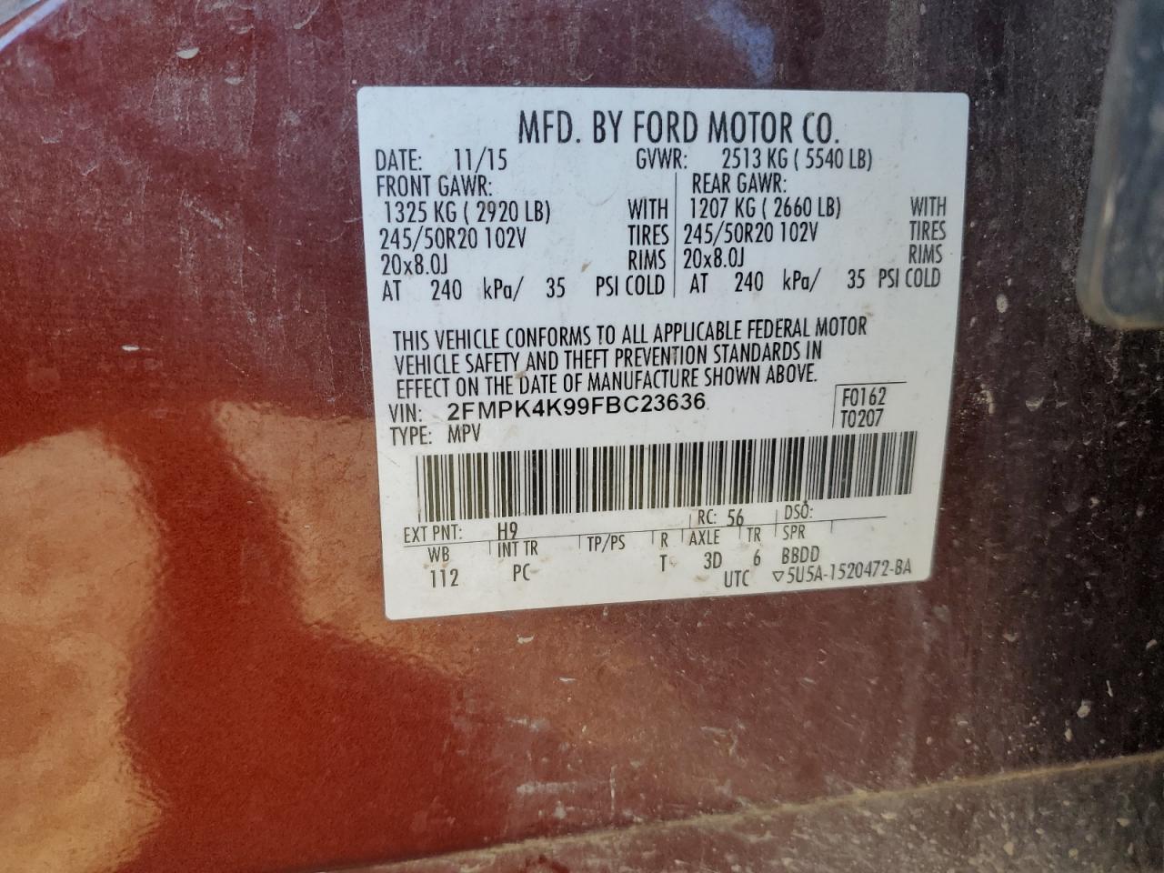 Ford Edge Titanium Image 9