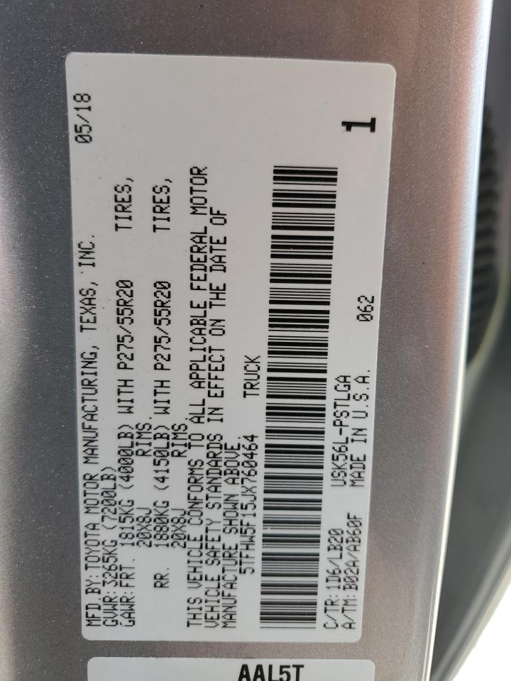 Toyota Tundra Crewmax Limited Image 8