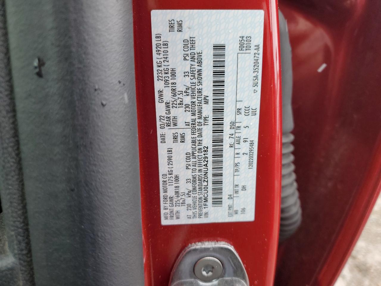 Ford Escape Titanium Image 10