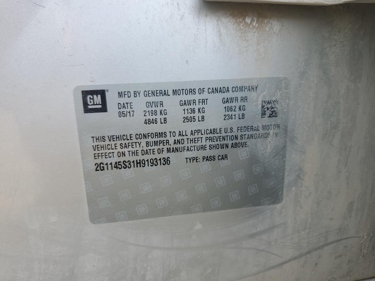 Chevrolet Impala Premier Image 3