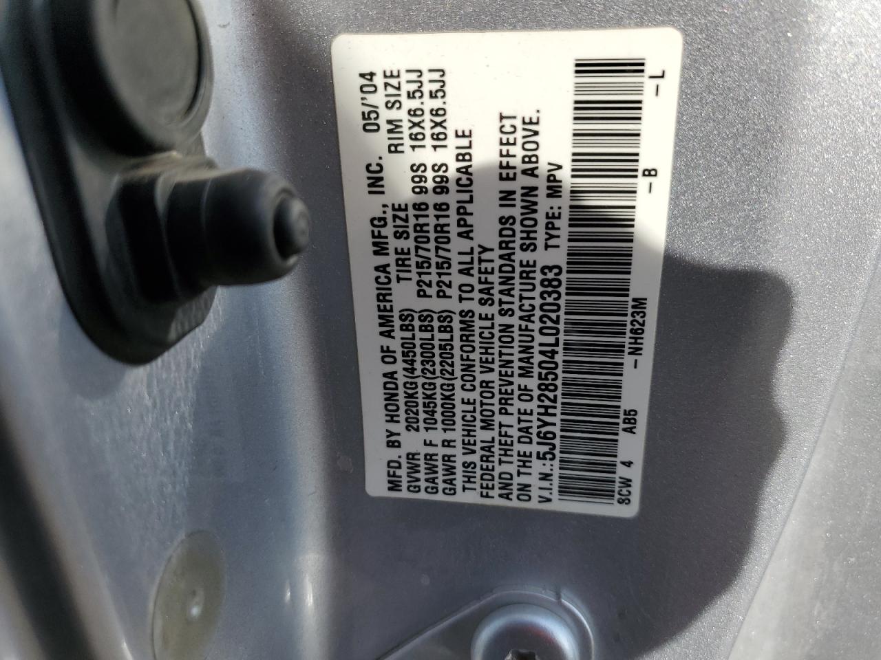 Honda Element Ex Image 13