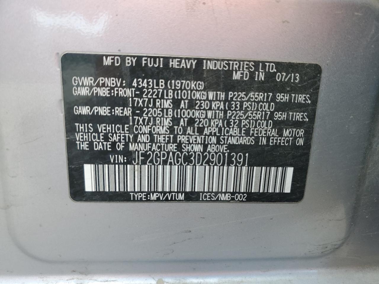 Subaru Xv 2.0 Limited Image 3