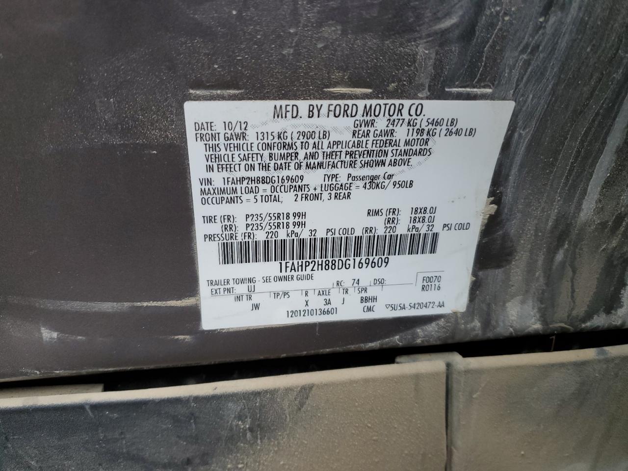 Ford Taurus Sel Image 10