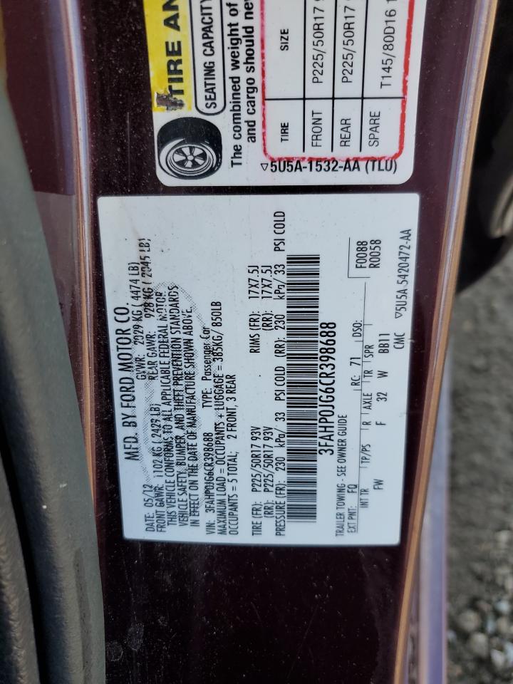 Ford Fusion Sel Image 4