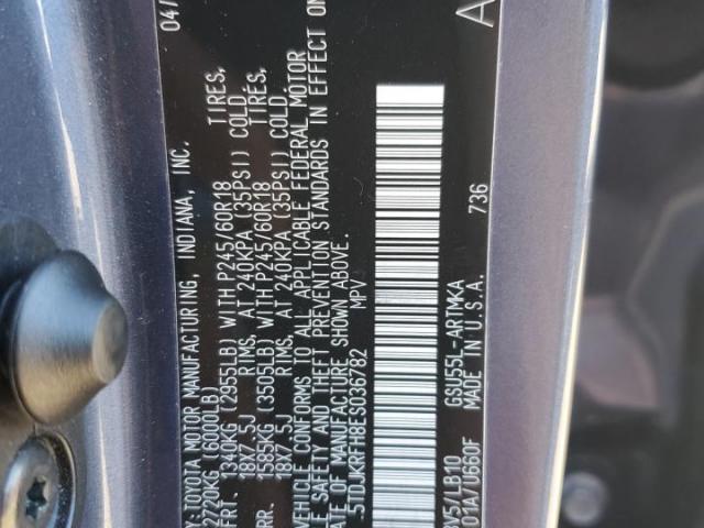 Toyota Highlander Xle Image 8