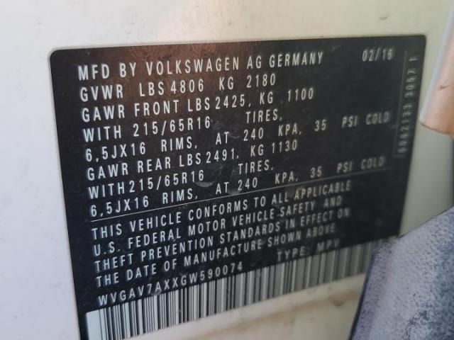 Volkswagen Tiguan S Image 13