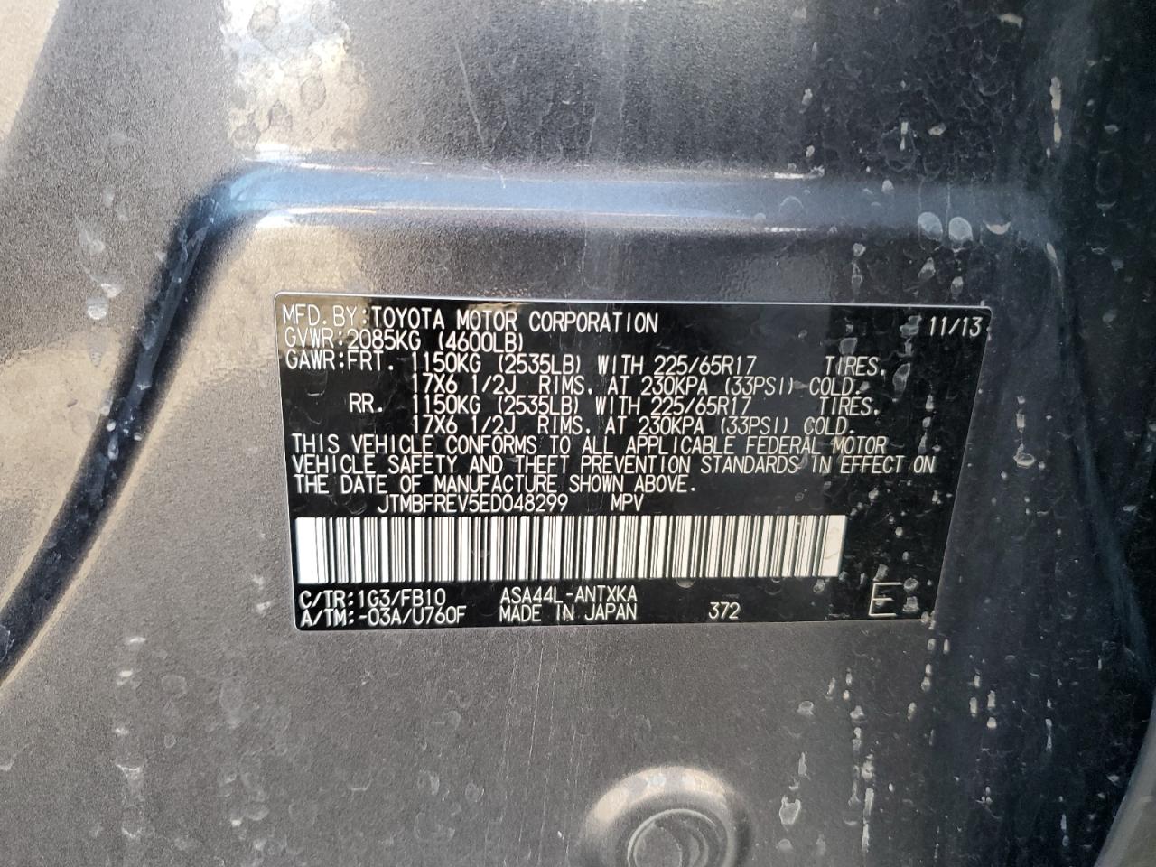 Toyota RAV4 Le Image 4