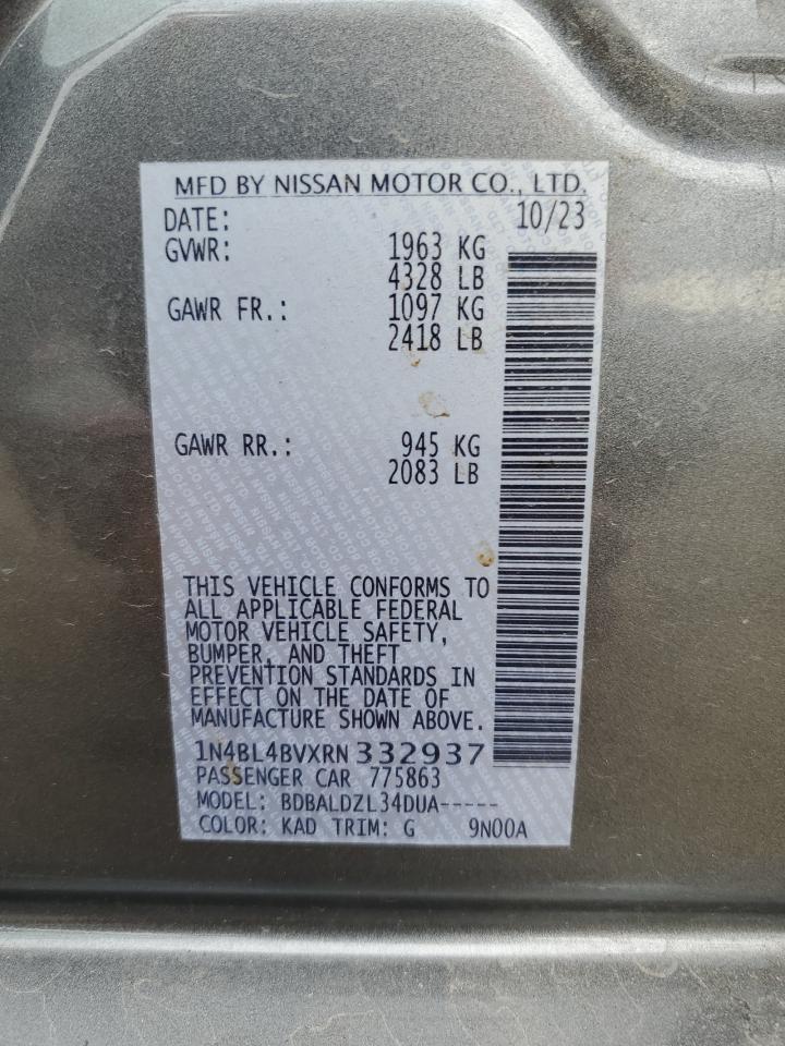 Nissan Altima S Image 12