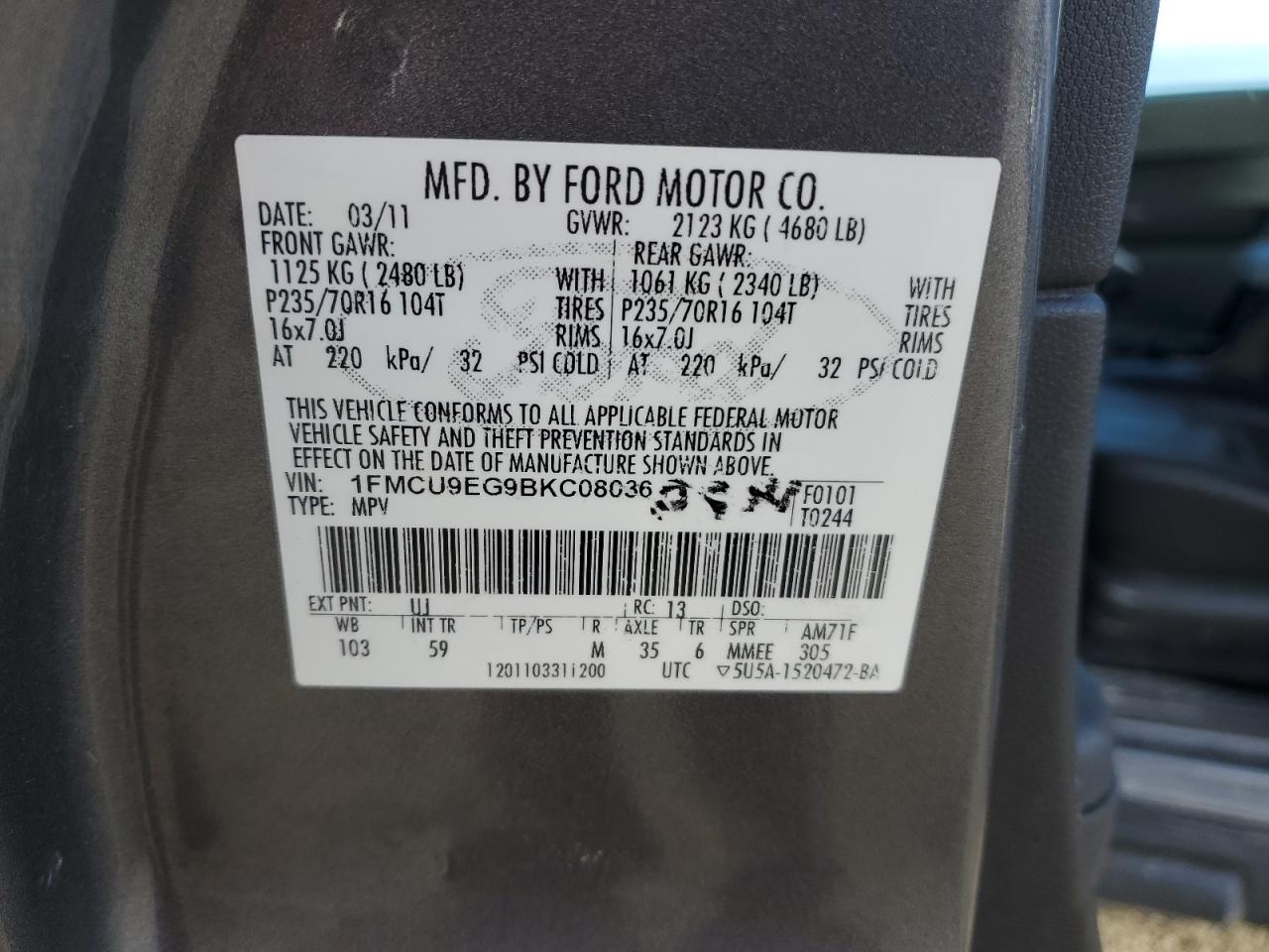 Ford Escape Limited Image 9