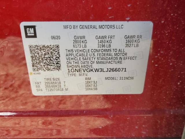 Chevrolet Traverse Lt Image 10