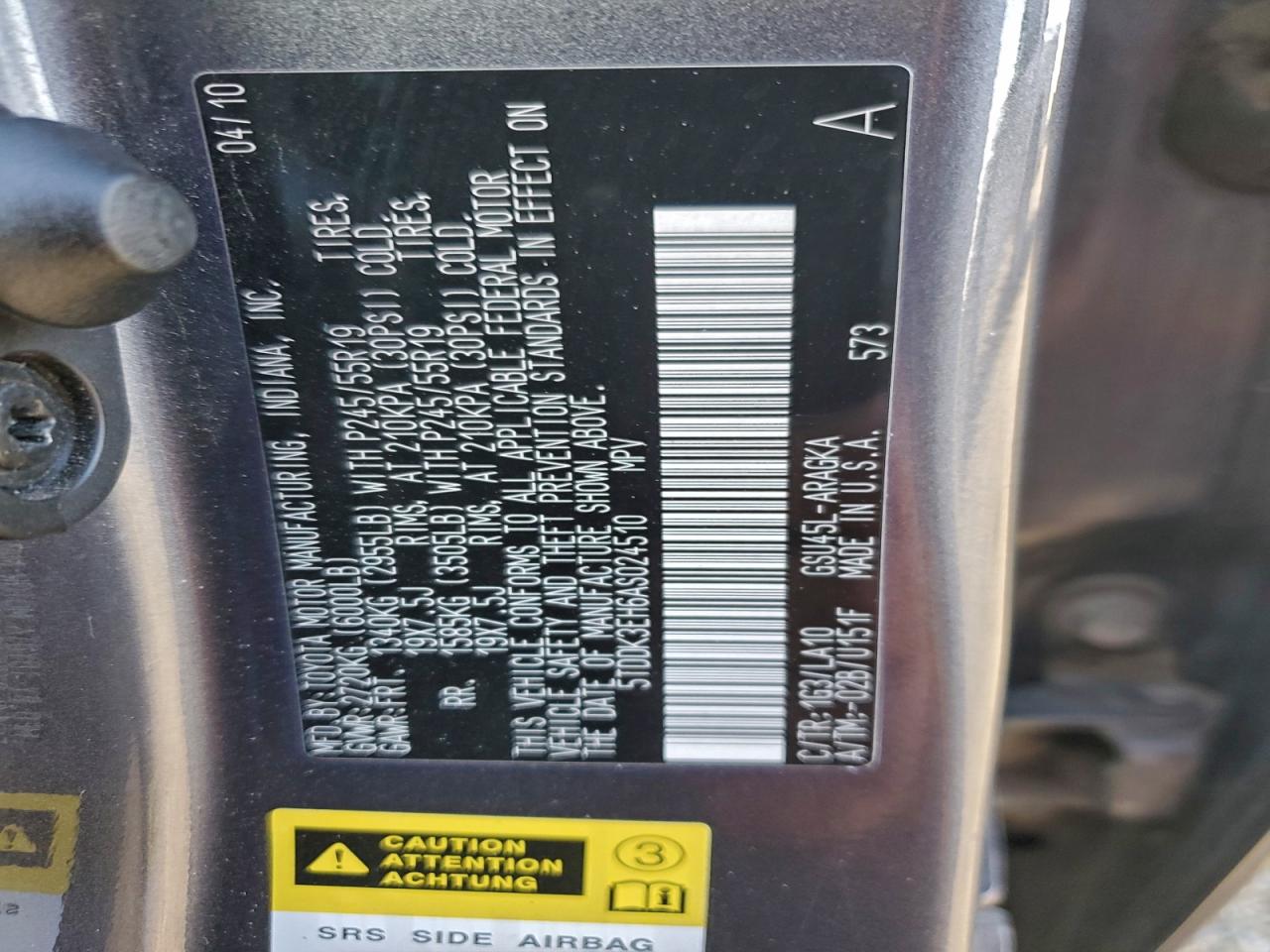 Toyota Highlander Limited Image 3