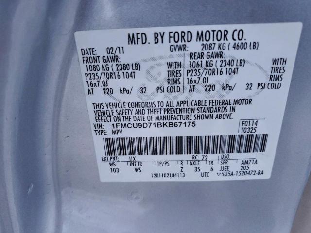 Ford Escape Xlt Image 7