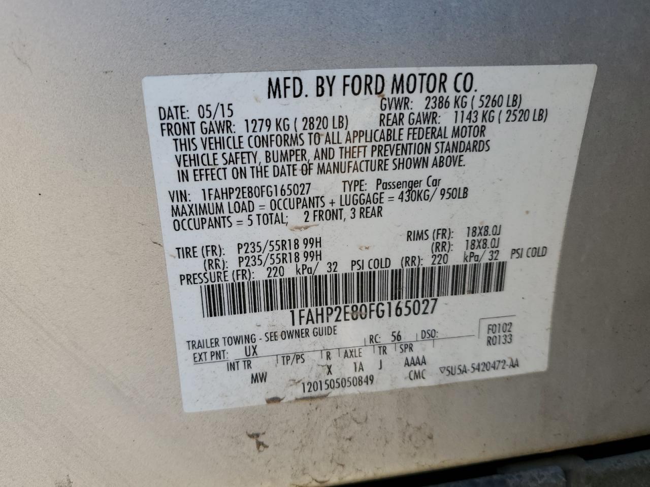 Ford Taurus Sel Image 9