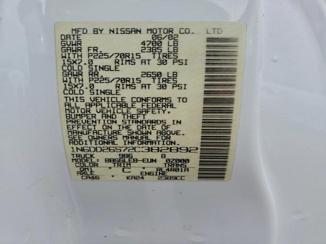 Nissan Frontier King Cab Xe Image 12