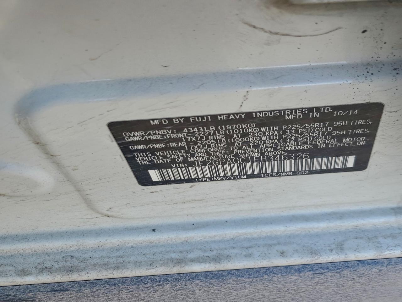 Subaru Xv 2.0 Limited Image 7