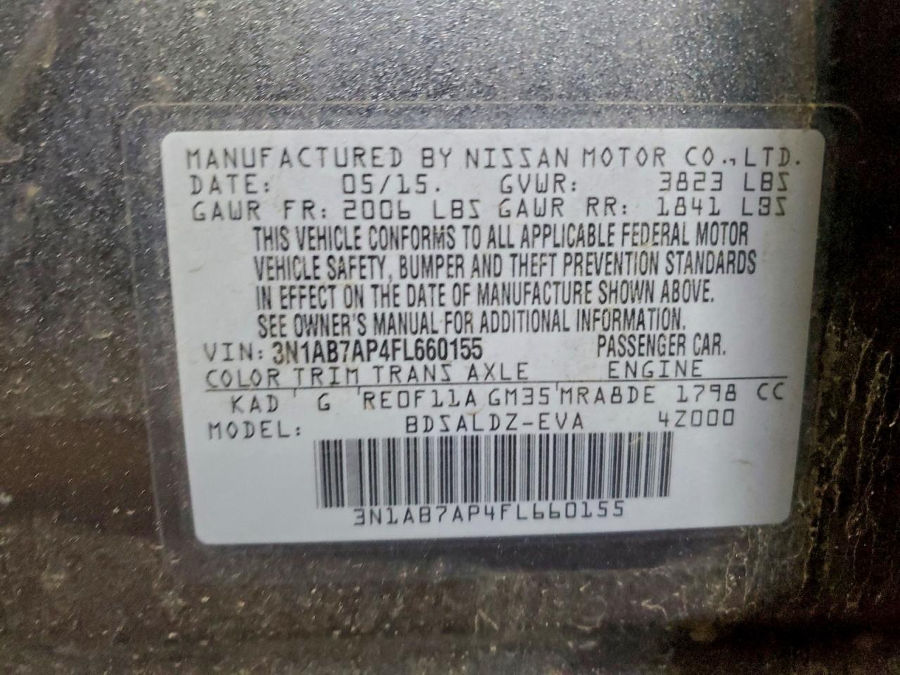 Nissan Sentra S Image 4