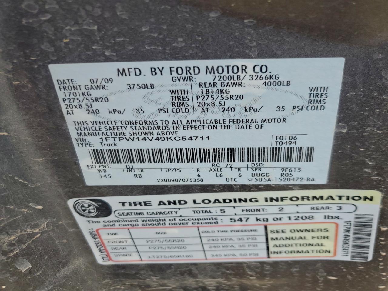 Ford F-150 Supercrew Image 9