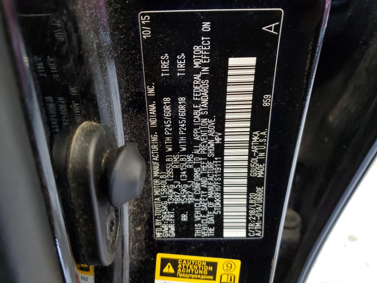 Toyota Highlander Xle Image 8