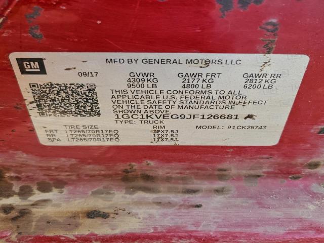 Chevrolet Silverado K2500 Heavy Duty Lt Image 10