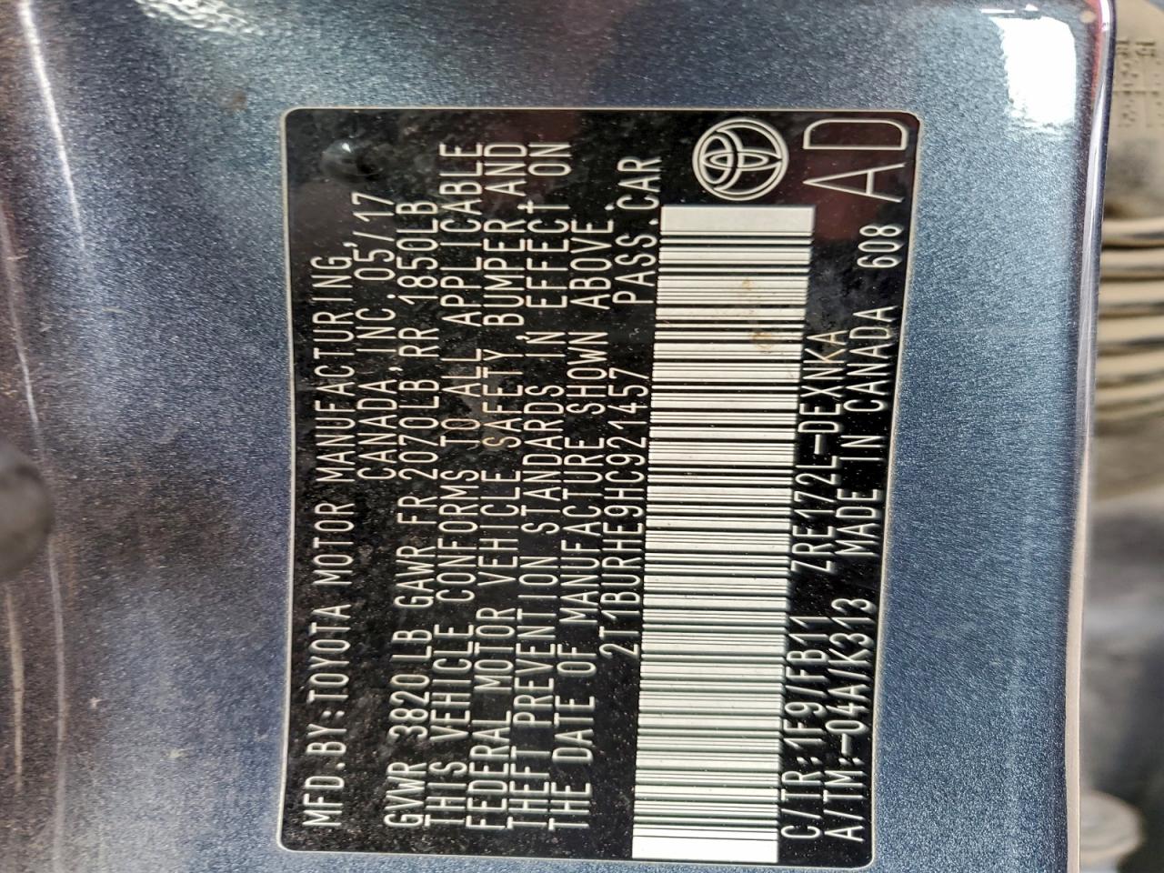 Toyota Corolla L Image 12